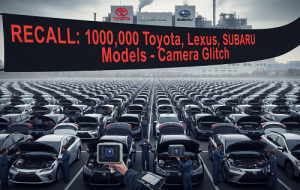 فراخوانی (Recall) بیش از ۱ میلیون دستگاه تویوتا، لکسوس و سوبارو به دلیل نقص دوربین! فراخوانی (Recall) بیش از ۱ میلیون دستگاه تویوتا، لکسوس و سوبارو به دلیل نقص دوربین!